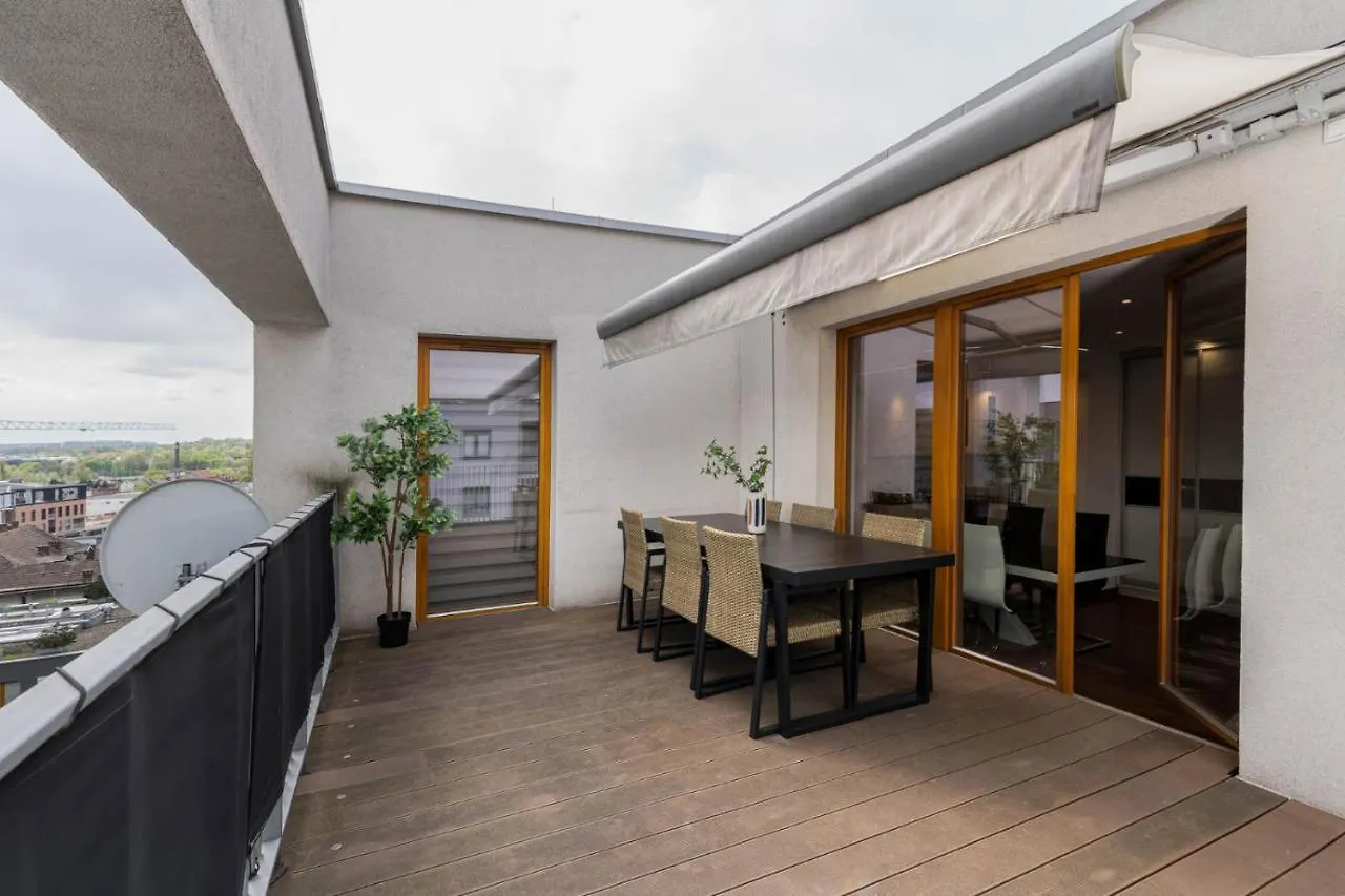 Superior Apartment With Big Terrace And Parking Zablocie Krakow