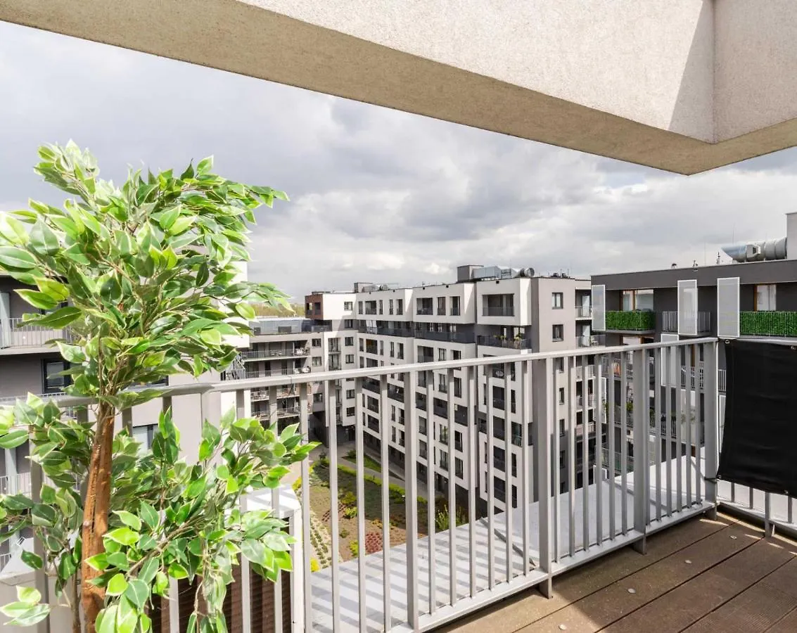 Superior Apartment With Big Terrace And Parking Zablocie Krakow