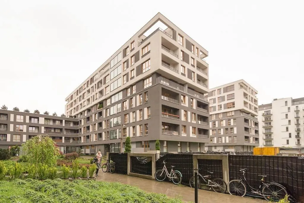 Superior Apartment With Big Terrace And Parking Zablocie Krakow Poland